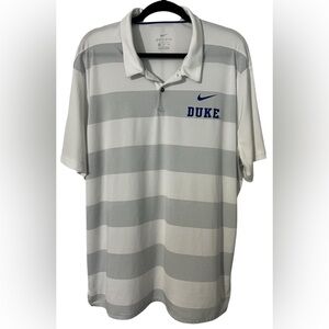 Duke University Blue Devils Nike Dri-Fit Polo Shirt